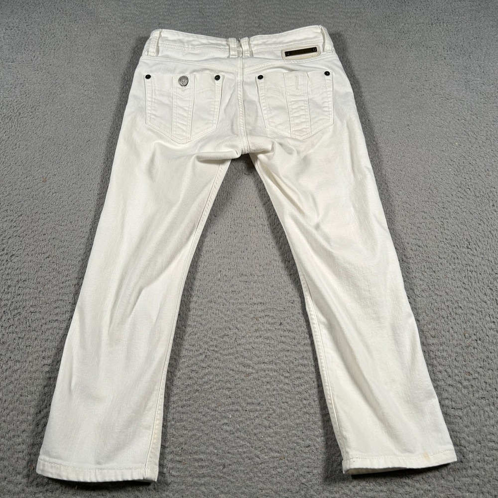 Burberry Women's Skinny Capri/Ankle Jeans - White
